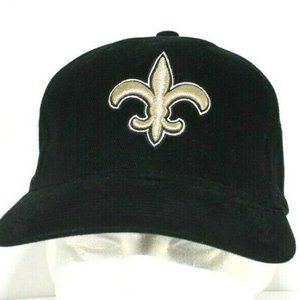 New Orleans Saints Black NFL Baseball Cap Adjustab